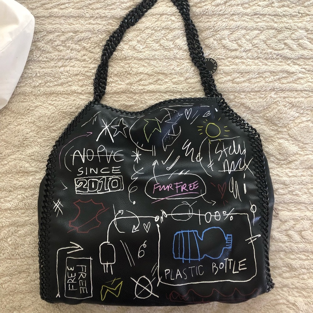 Stella Mccartney Graffitti falabella bag